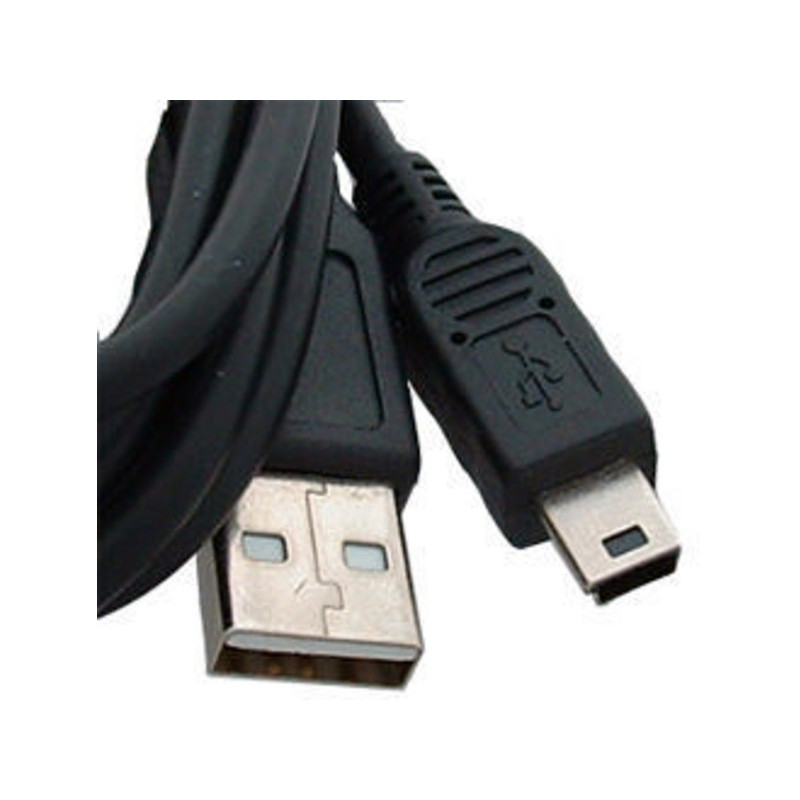 DeLock USB2.0 Kabel, A - MiniB, 3m, SW