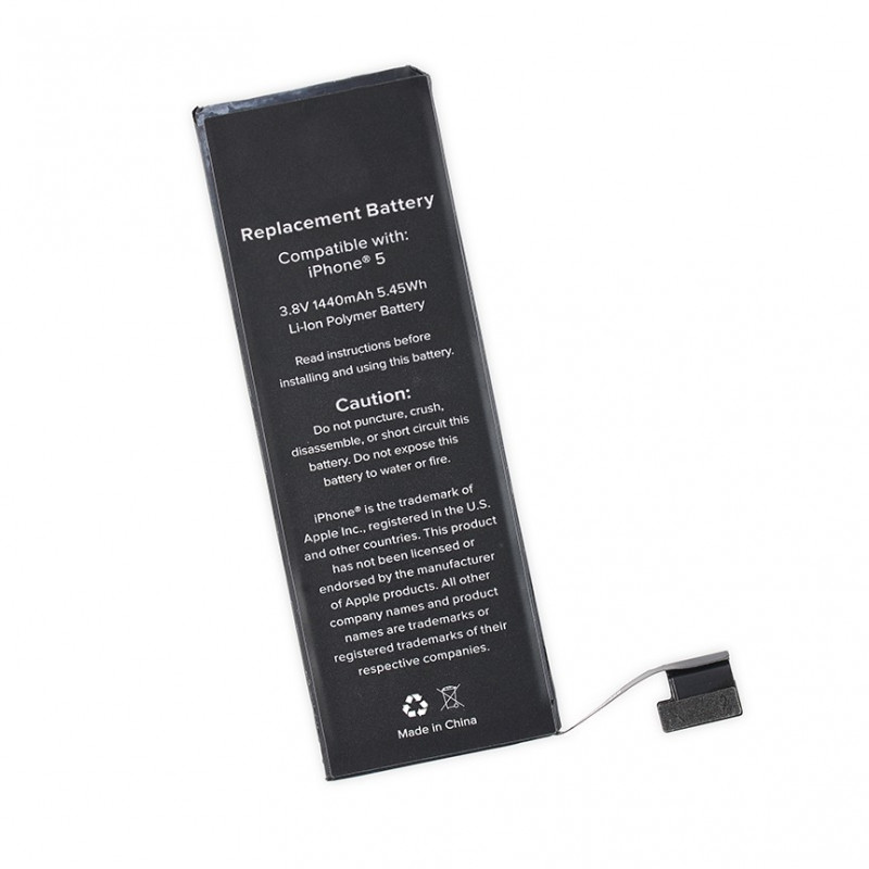 Bateria OEM iPhone 5 - 3.8V 1440mAh