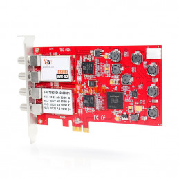 TBS6908 Professional DVB-S2 Satellite Quad Tuner PCIe Card, compatible with EUMETCast