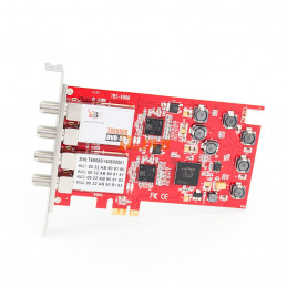 TBS6908 Professional DVB-S2 Satellite Quad Tuner PCIe Card, compatible with EUMETCast