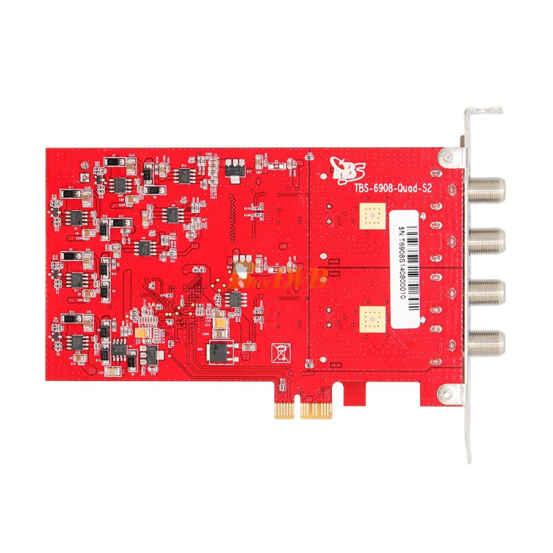 Tbs Professional Dvb S Satellite Quad Tuner Pcie Card Compatible With Eumetcast