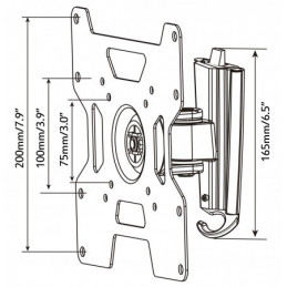 LCD/Plasma Wandhalter 17" -  37"