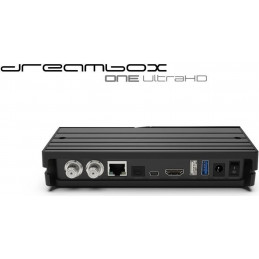 Dreambox One Ultra HD 2x DVB-S2X MIS Tuner 4K 2160p E2 Linux Dual Wifi H.265 HEVC