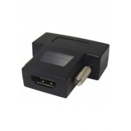 Adapter DVI Stecker 18+1p auf HDMI Kupplung 19 pol.